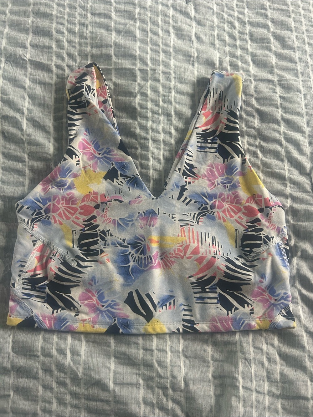 Floral Print free people movement sports bra